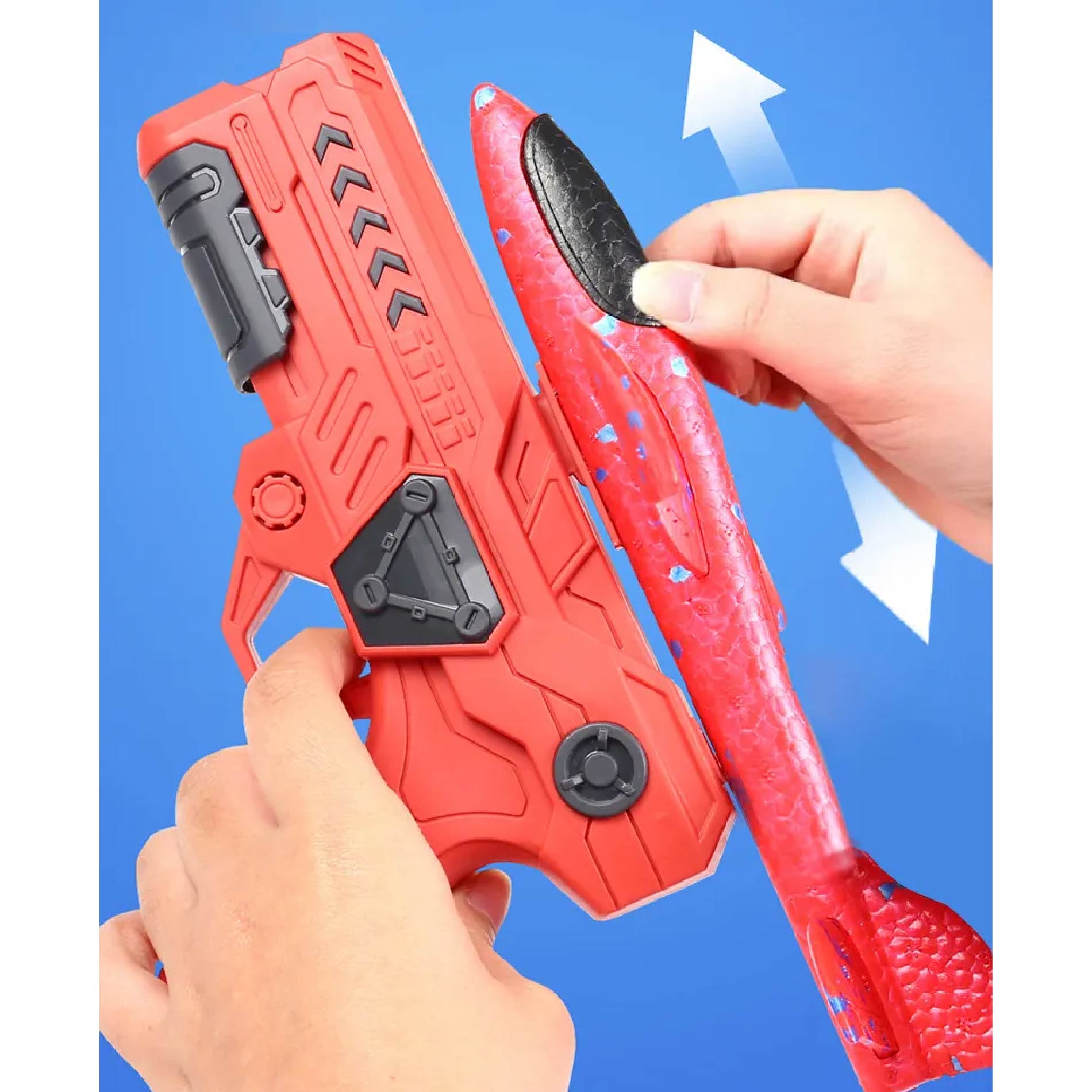 ¡Despega con Estilo! Pistola Lanzadora de Aviones Ultra Resistente Pantera Tienda