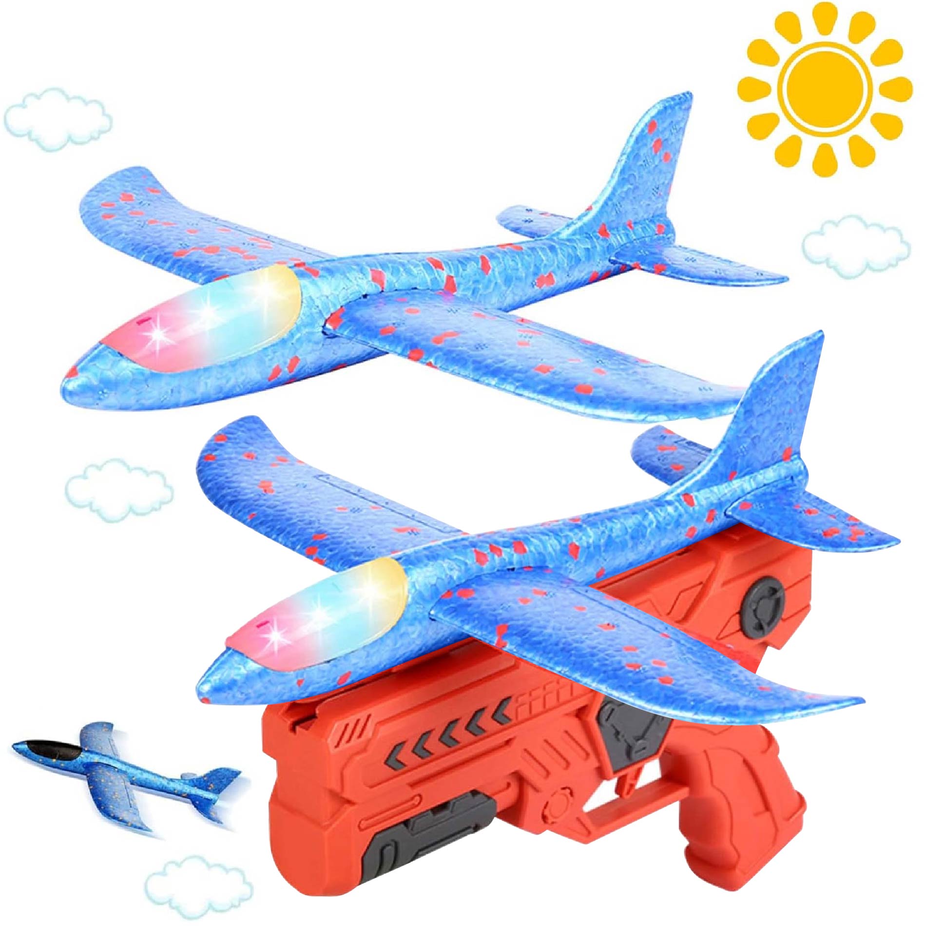 ¡Despega con Estilo! Pistola Lanzadora de Aviones Ultra Resistente Pantera Tienda